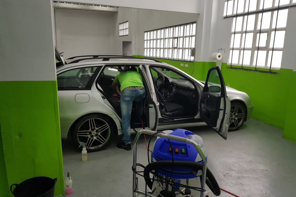 Limpieza de coche